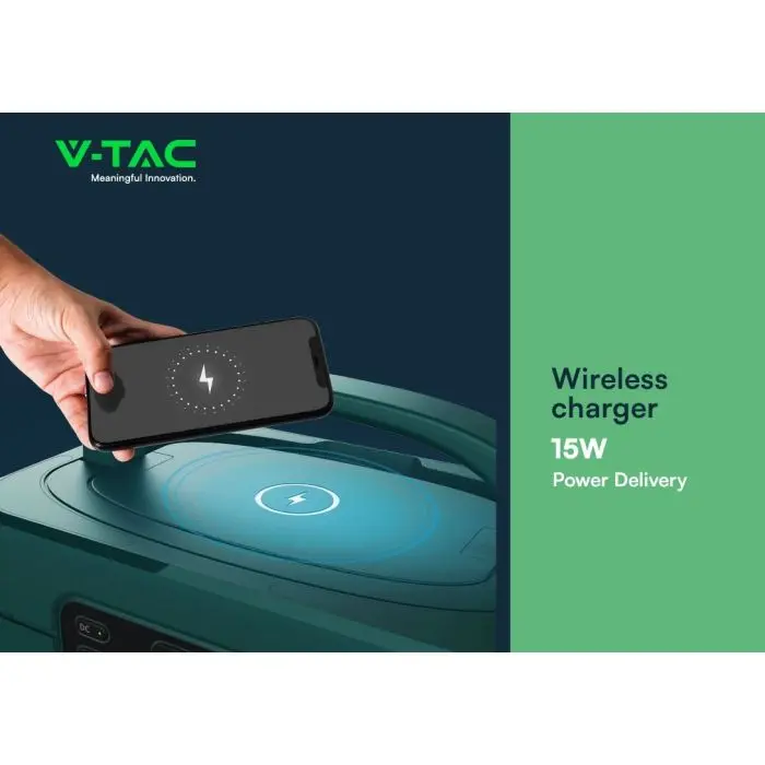  Trạm sạc V-TAC VT-1001 – 1000W, dung lượng 1050Wh ( 328.300mAh ) - Ảnh 5