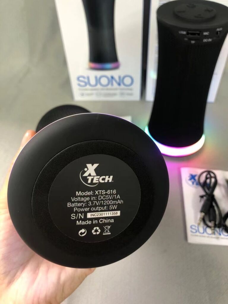 Loa di động XTECH SUONO , Bluetooth 5.0 , TWS , công suất 5W - Ảnh 6