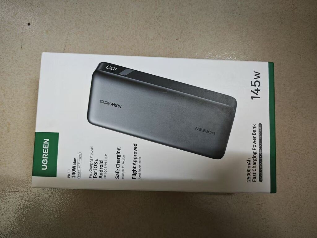 Pin Dự Phòng UGREEN 25000mAh 145W sạc nhanh hai chiều cho Laptop, Điện Thoại  - Ảnh 6