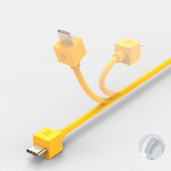 Cáp 2 đầu Hãng Mfish C to C & L, sạc nhanh iPhone 14/15/16 (ko hộp,màu ngẫu nhiên) - Ảnh 9