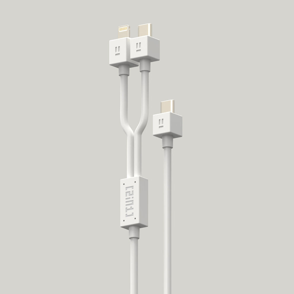 Cáp 2 đầu Hãng Mfish C to C & L, sạc nhanh iPhone 14/15/16 (ko hộp,màu ngẫu nhiên) - Ảnh 4