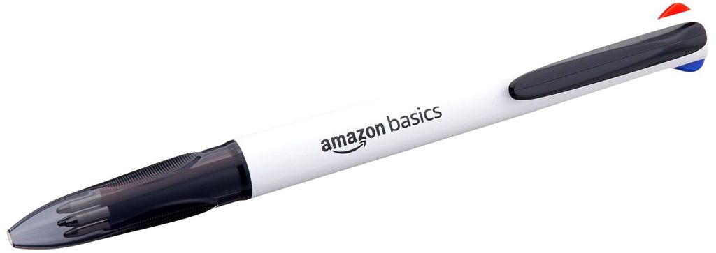 Hộp 6 chiếc Bút bi 4 màu trong 1 Amazon Basics ( Mỹ ) B09PNYZMXD - Ảnh 6