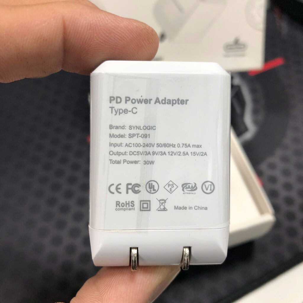 Củ sạc nhanh PD 30W hãng SYNLOGIC SPT-091 , sạc siêu nhanh iPhone - Ảnh 4