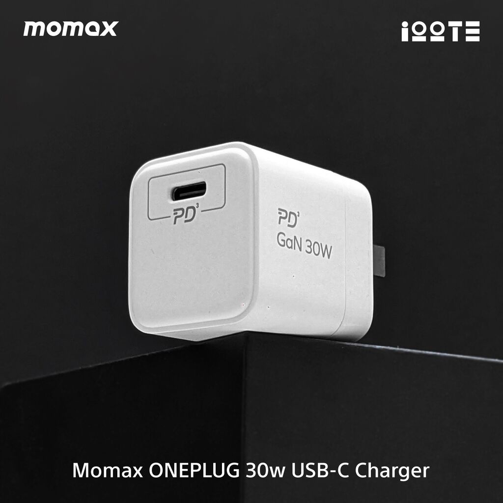 Củ sạc nhanh Momax ONEPLUG 30W Gan mini USB-C UM26CN (sạc siêu nhanh cho iphone) - Ảnh 6