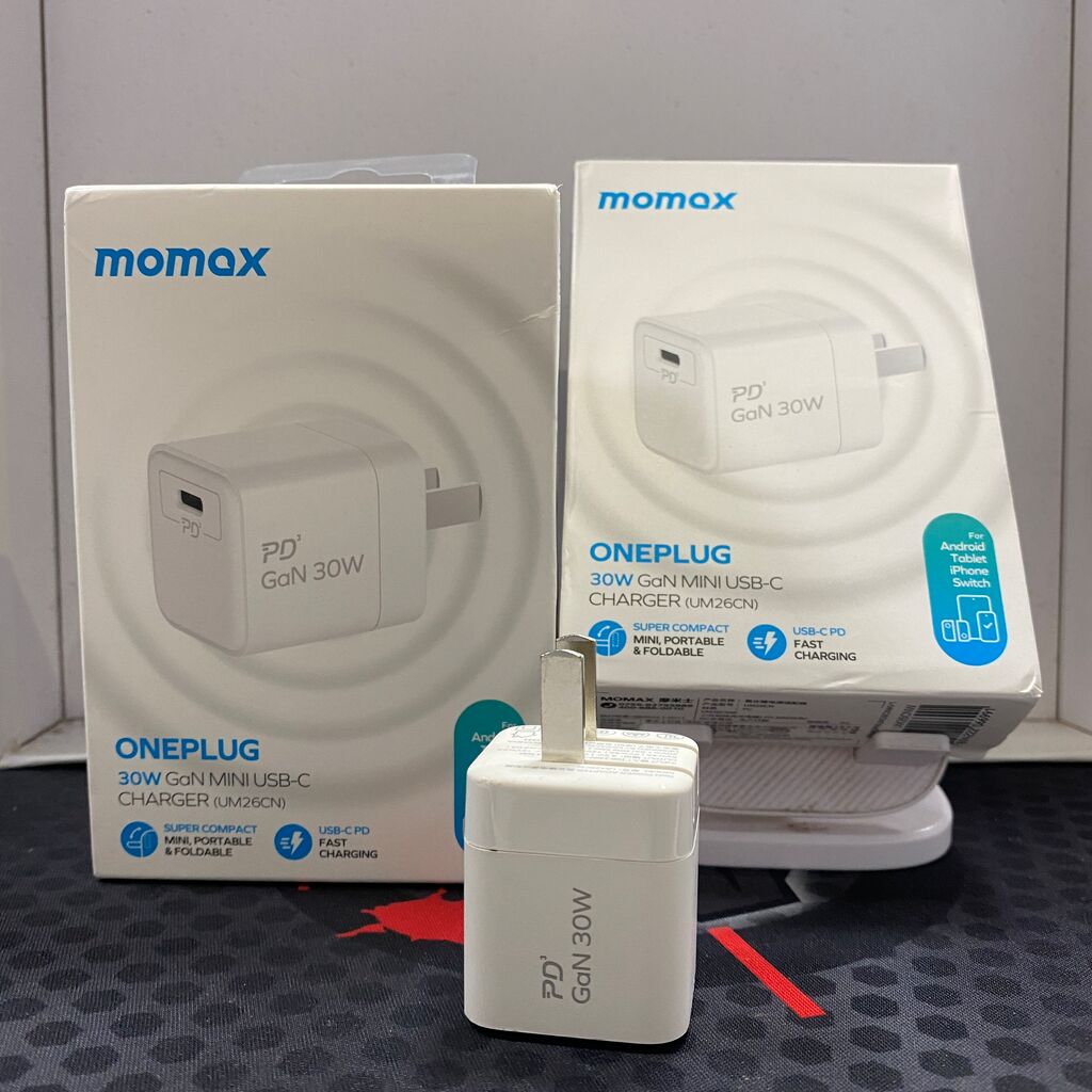 Củ sạc nhanh Momax ONEPLUG 30W Gan mini USB-C UM26CN (sạc siêu nhanh cho iphone) - Ảnh 3