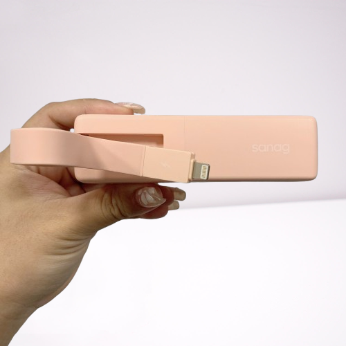 Pin sạc dự phòng liền dây hãng Sanag K30 dung lượng 5000mAh - Ảnh 5