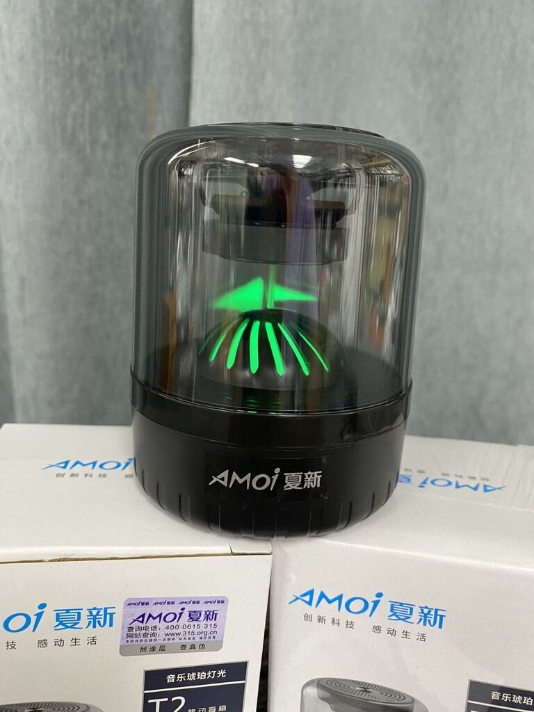 Loa Bluetooth AMOI T2 , có đèn Led , TWS 2 Loa , Mic đàm thoại - Ảnh 4