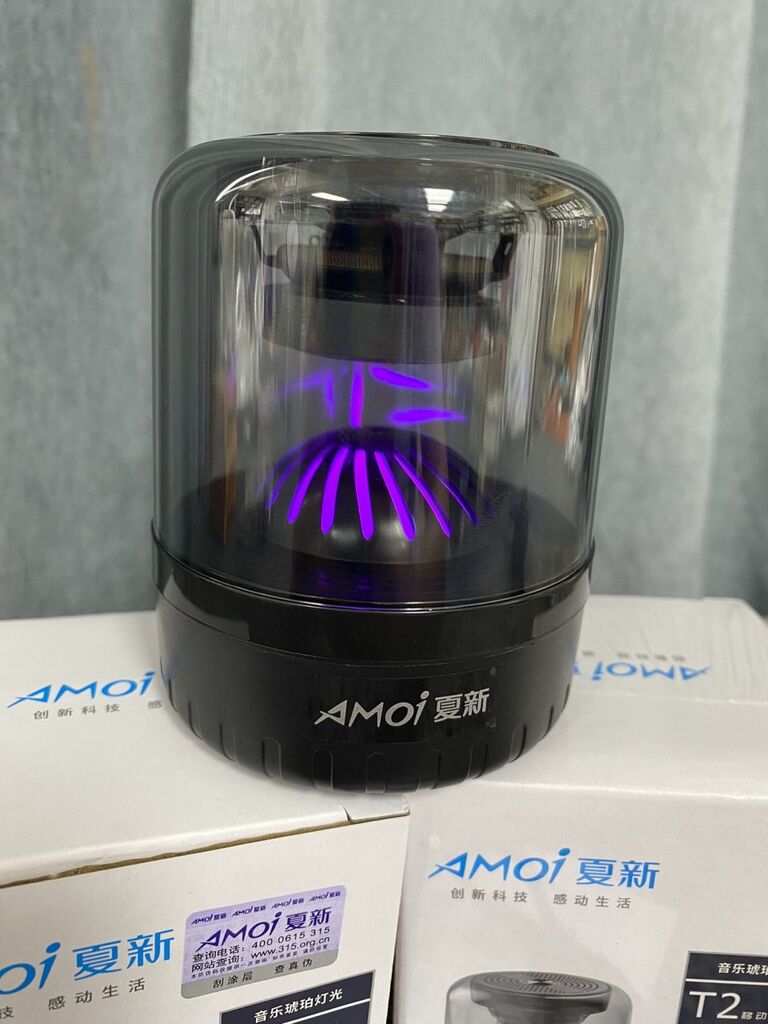 Loa Bluetooth AMOI T2 , có đèn Led , TWS 2 Loa , Mic đàm thoại - Ảnh 5