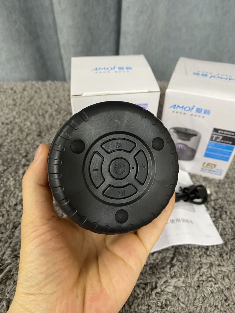 Loa Bluetooth AMOI T2 , có đèn Led , TWS 2 Loa , Mic đàm thoại - Ảnh 7