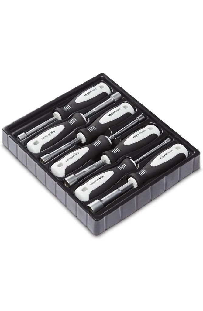 Bộ Tovit / Tô vít 7 Món Amazon Basics ( Mỹ ) - Từ 5 mm đến 13 mm