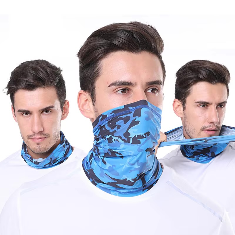 Hộp 4c Khăn Choàng Cổ Trùm Mặt Tránh Gió, chống nắng & Tia Uv hãng EWAKA hàng Amazon-màu ngẫu nhiên - Ảnh 2
