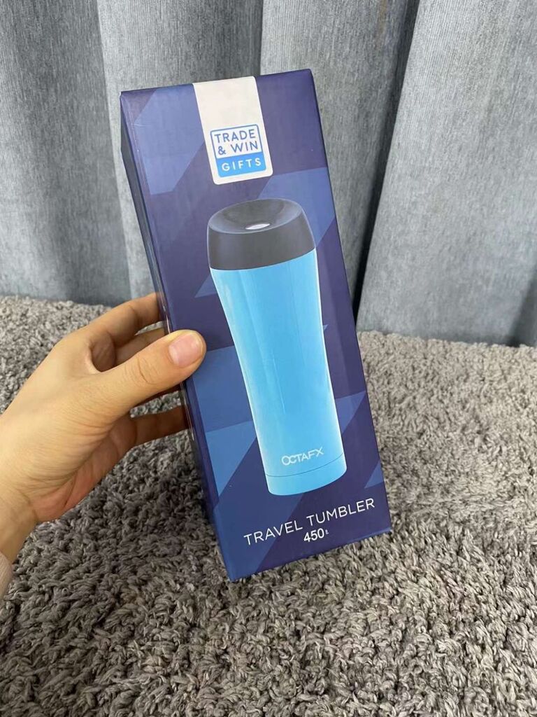 Cốc giữ nhiệt OctaFX 450ml - Ảnh 4