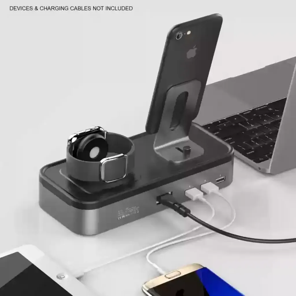 Dock sạc đa năng Oittm cho iPhone, iPad và Apple Watch ( hàng Amazon), ko bao gồm cáp sạc - Ảnh 3