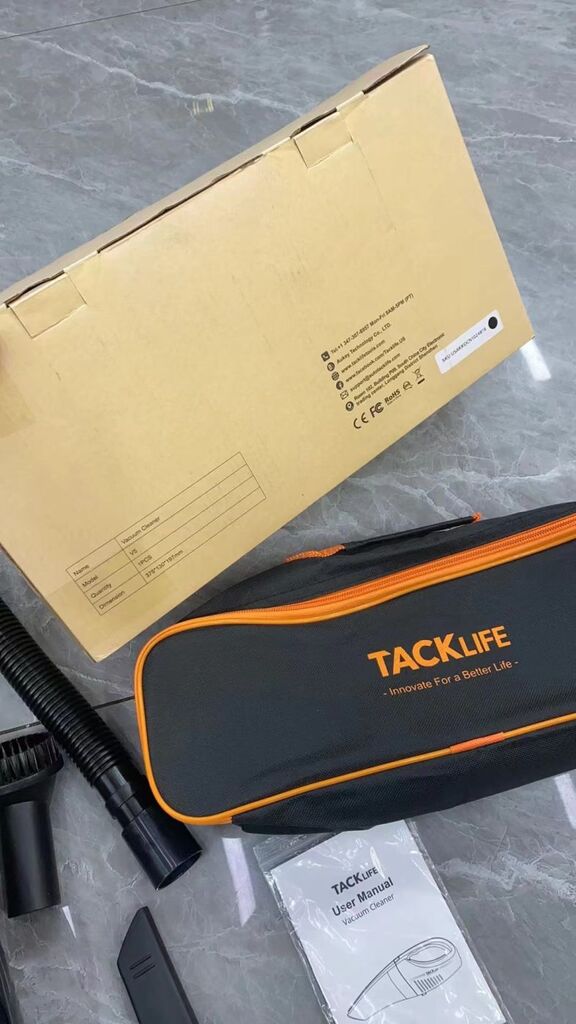 Máy hút bụi cầm tay Tacklife V5 , pin 2000mAh ( thương hiệu Đức ) - Ảnh 7