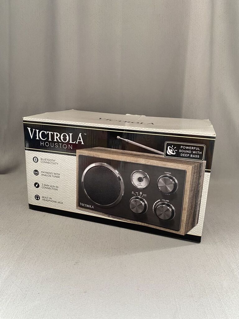 Loa Bluetooth VICTROLA HOUSTON Leetac , công suất 15W - có đài FM - Ảnh 2