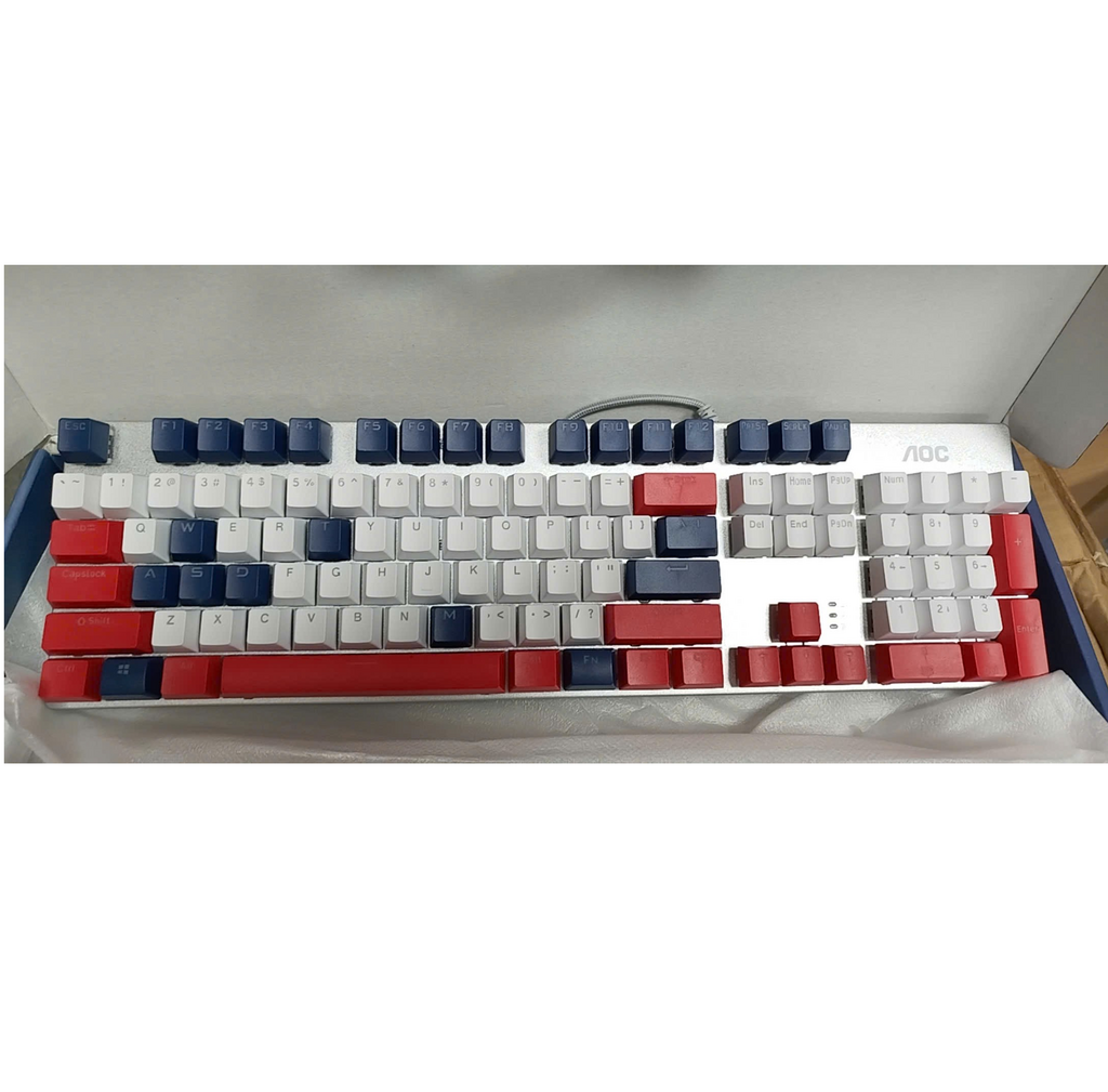 Bàn phím cơ AOC GK410 | 104 phím đèn RGB - Ảnh 9