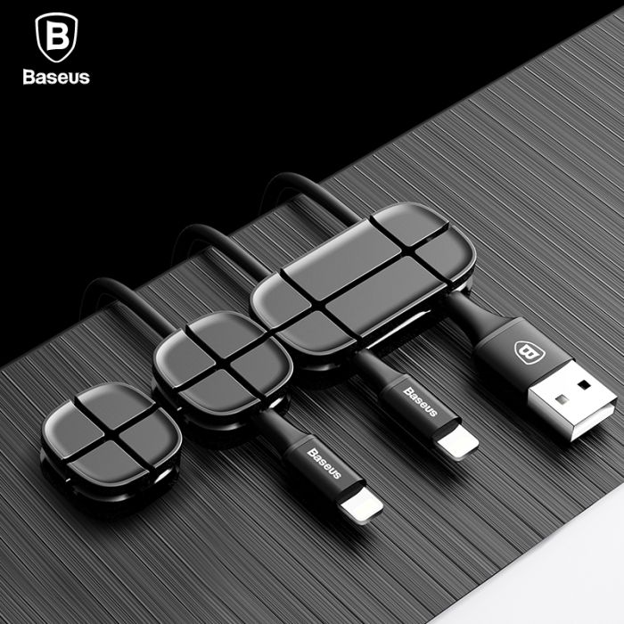 Kẹp dây cáp Baseus Cross Peas Cable Clip ACTDJ-01 - Ảnh 2