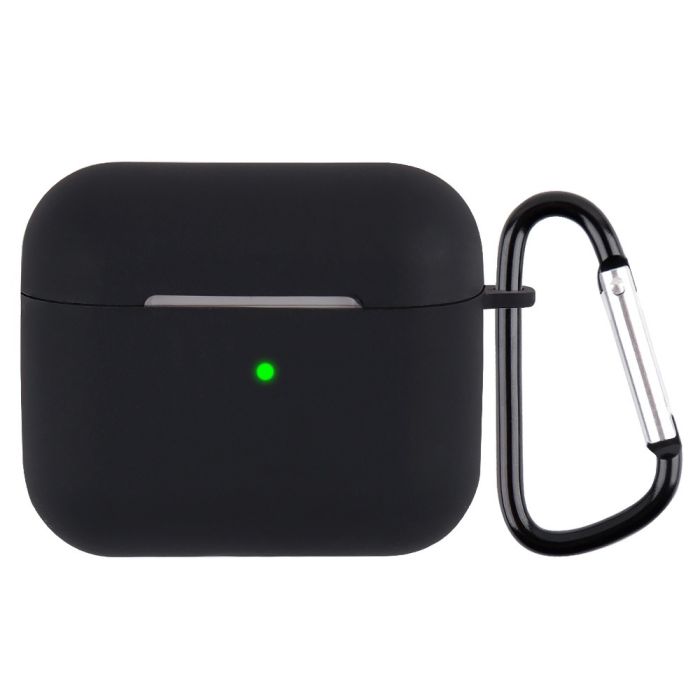 Vỏ Bảo Vệ Tai Nghe Airpods 2, 3, Pro Bằng Silicon - Màu Đen - Ảnh 2
