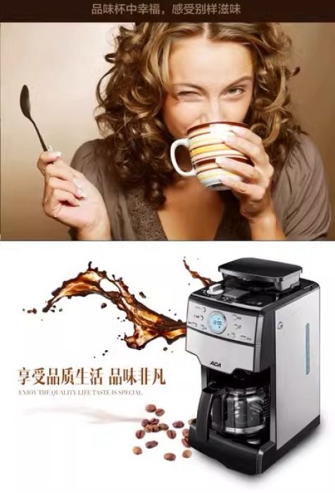 Máy pha cà phê nguyên chất hãng ACA MC130 ( thương hiệu Mỹ) - Ảnh 4