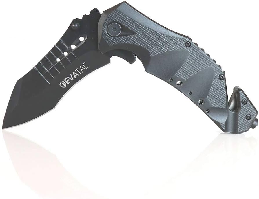 Dao gấp cứu hộ EVATAC Shadow Black ( USA ) - Ảnh 3