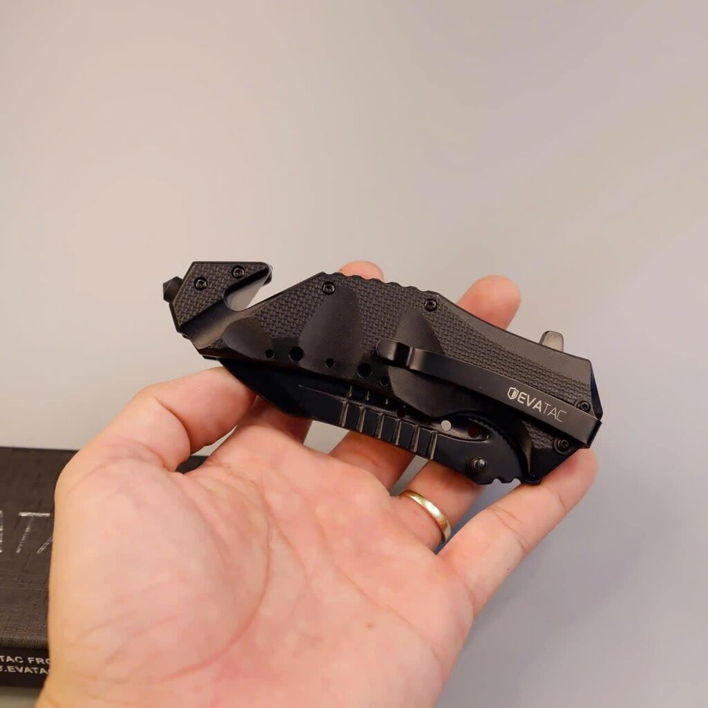 Dao gấp cứu hộ EVATAC Shadow Black ( USA ) - Ảnh 6