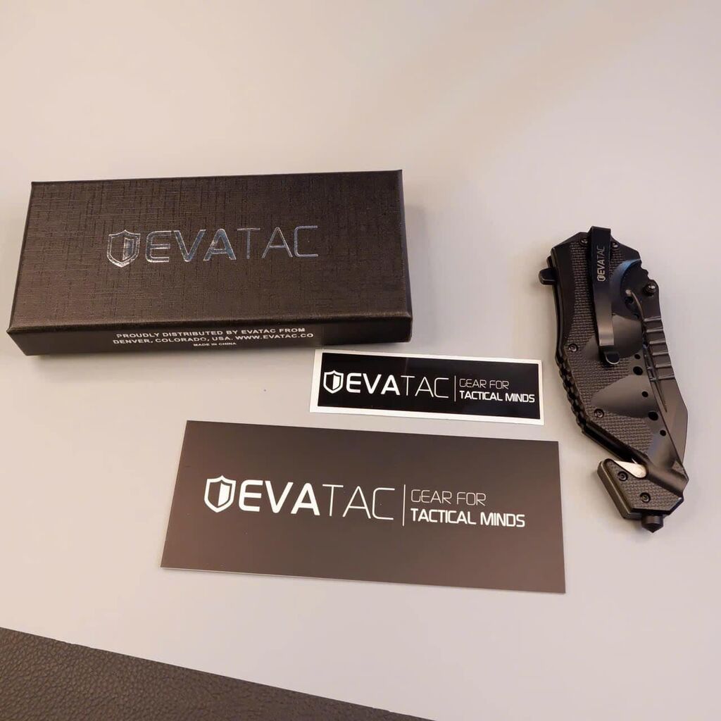 Dao gấp cứu hộ EVATAC Shadow Black ( USA ) - Ảnh 10