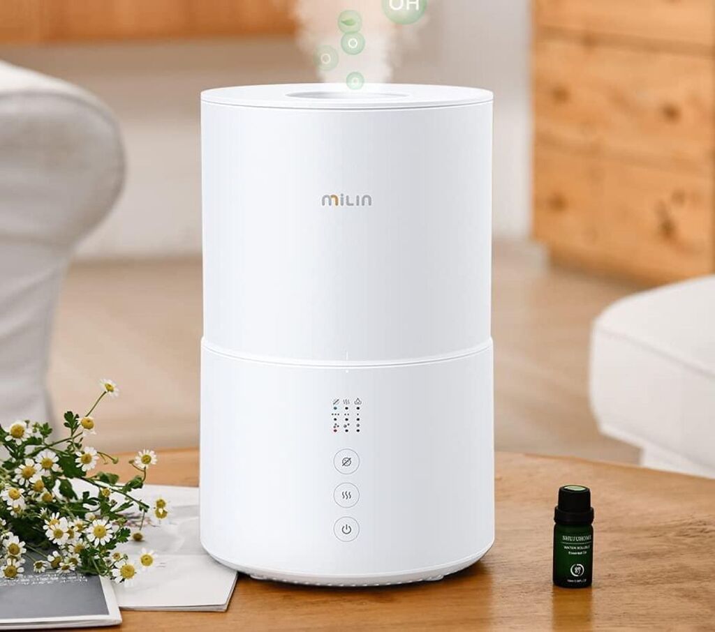 Máy tạo ẩm , diệt khuẩn bằng điện phân nước MILIN ML9HM0010 - hộp xấu