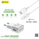 Bộ sạc nhanh chính hãng TITAN SM09 (kèm cáp Micro dài 25cm) - Ảnh 10