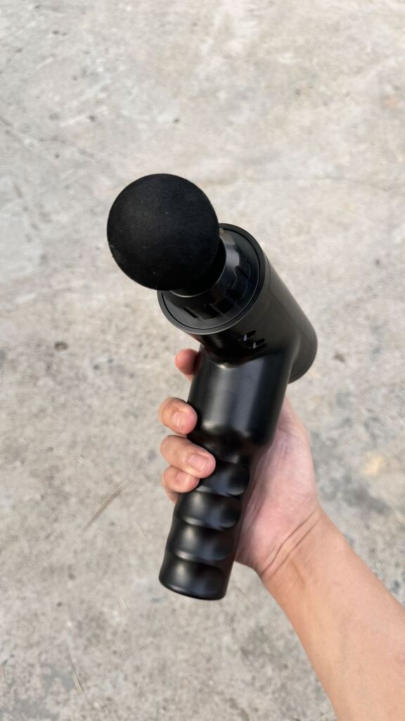 Súng Massage Fascia Gun - có 4 đầu đấm - Ảnh 4