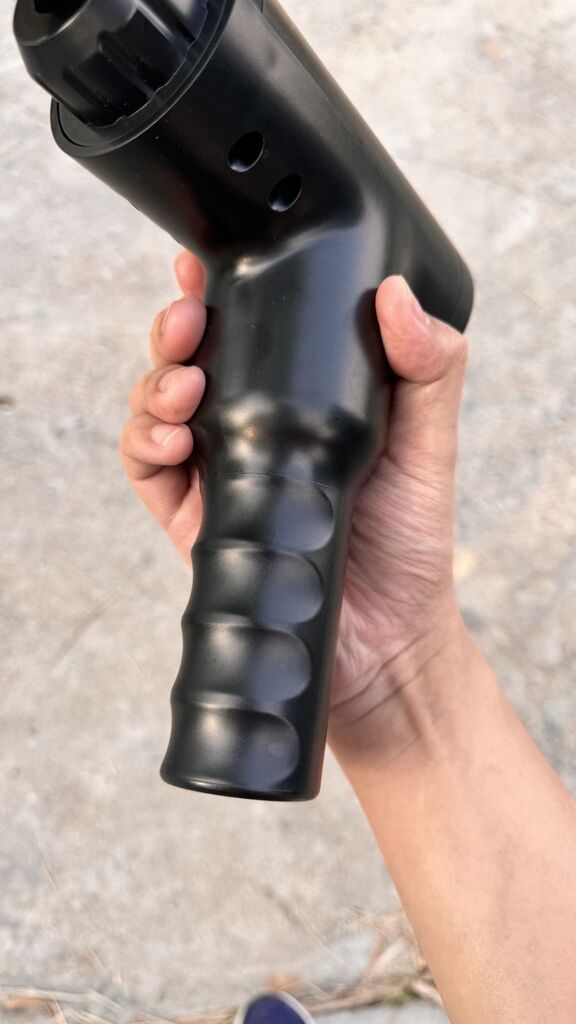 Súng Massage Fascia Gun - có 4 đầu đấm - Ảnh 5