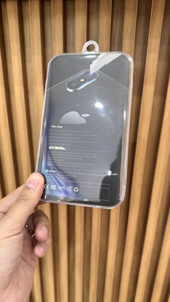 Kính cường lực & vàng bảo vệ camera cho iPhone - hãng TITAN - Ảnh 2