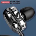 Tai nghe dây 3.5mm hãng Drapow M20 - có phím chỉnh volume - bao bì túi - Ảnh 9