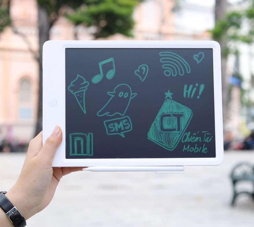Bảng vẽ điện tử thông minh # Xiaomi mijia LCD blackboard 10inch - Ảnh 2
