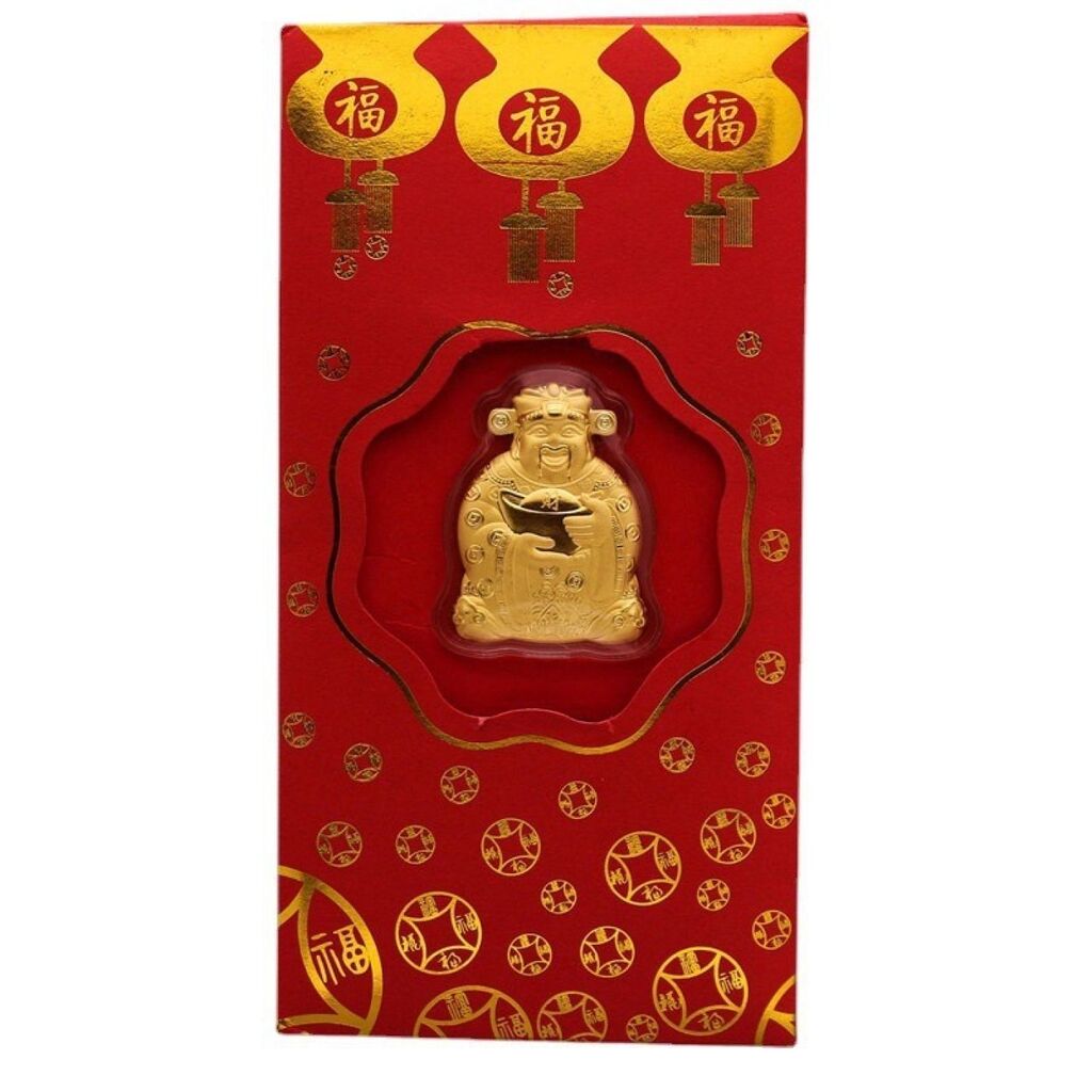 Bao Lì Xì Thần Tài Vàng - đút vừa tờ 500k - Ảnh 5