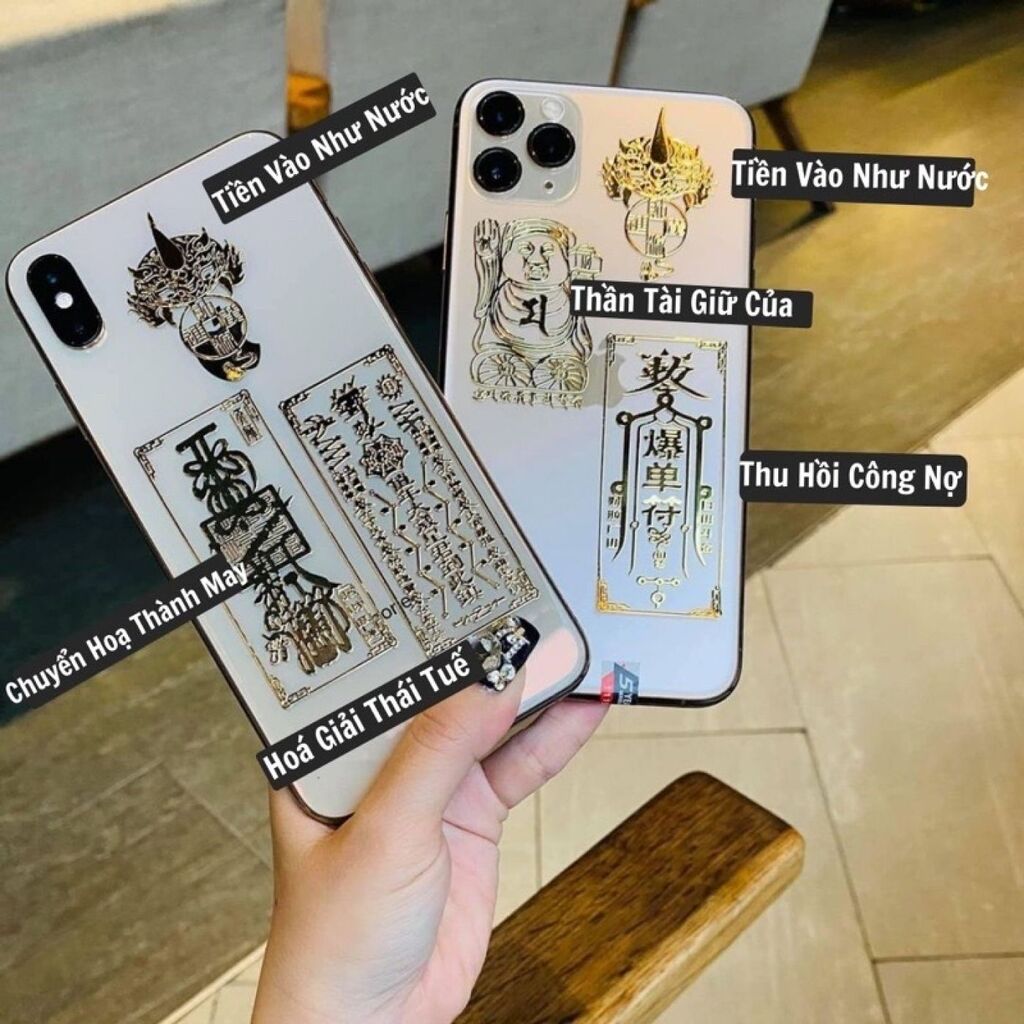 Miếng Dán Linh Phù cho điện thoại- hình Tài Lộc, May Mắn, Phong Thuỷ (Dán Điện Thoại, Đồ Dùng ...) - Ảnh 6