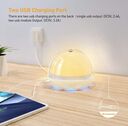 Đèn ngủ thông minh KONKA , điều khiển qua App , đèn RGB , sạc điện thoại - Ảnh 8