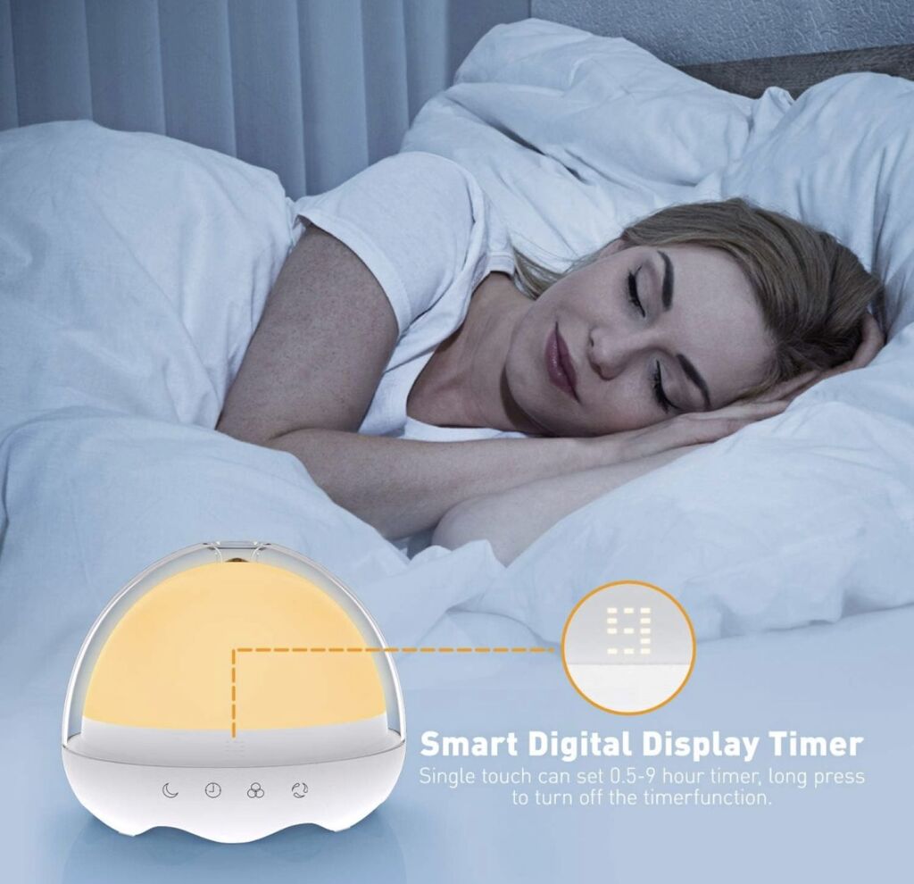 Đèn ngủ thông minh KONKA , điều khiển qua App , đèn RGB , sạc điện thoại - Ảnh 3