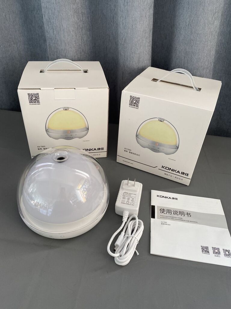 Đèn ngủ thông minh KONKA , điều khiển qua App , đèn RGB , sạc điện thoại - Ảnh 4
