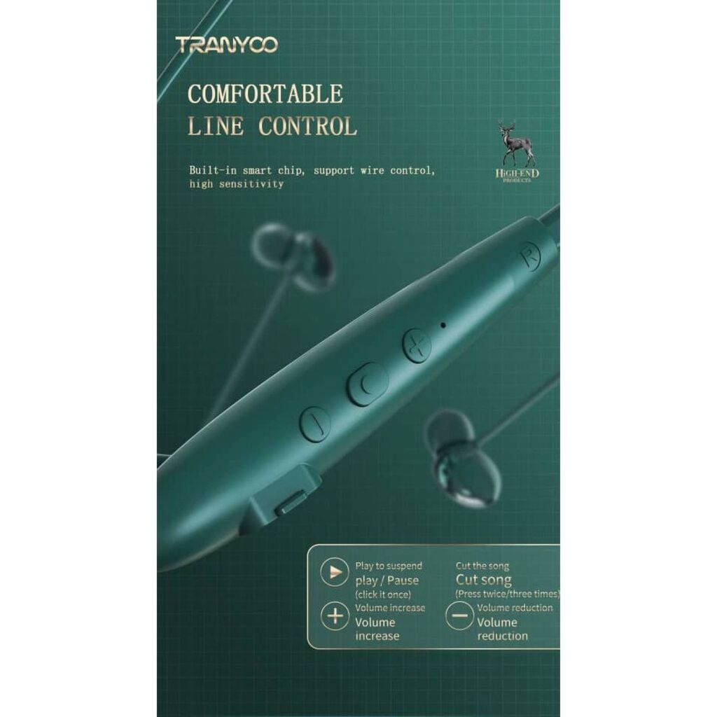 Tai nghe Bluetooth thể thao hãng Tranyoo M10 - Ảnh 6