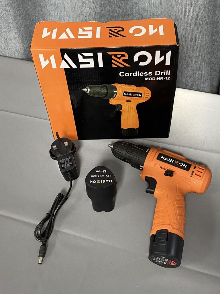 Máy khoan bắt vít cầm tay 12V NASIRON NR-12 kèm 2 Pin