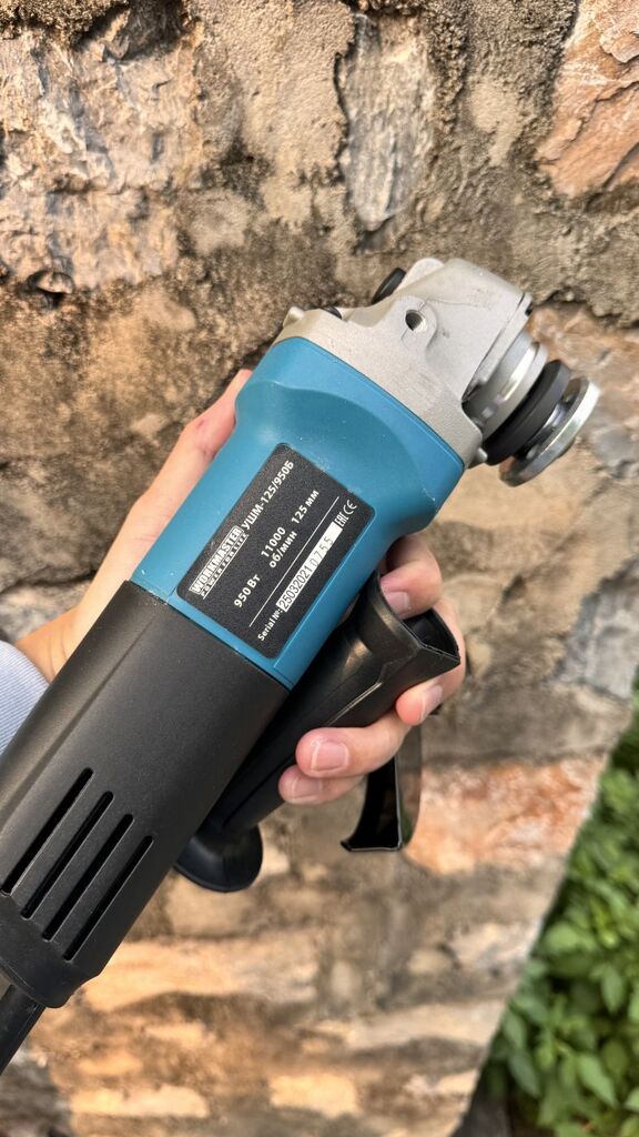 Máy mài góc / máy cắt cầm tay WorkMaster USHM-125/950B ( thương hiệu Nga ) - Ảnh 5