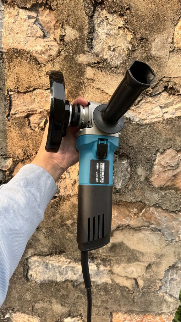 Máy mài góc / máy cắt cầm tay WorkMaster USHM-125/950B ( thương hiệu Nga ) - Ảnh 6