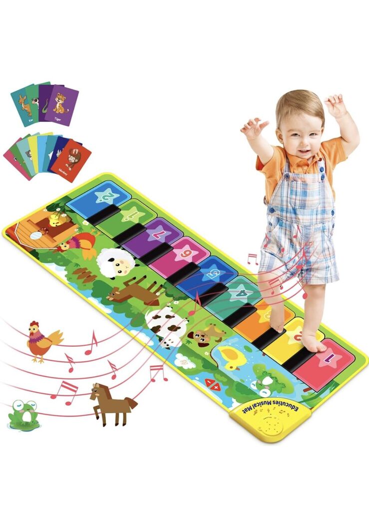 Đồ chơi Thảm đàn Piano cỡ lớn Musical Mat ( hàng Amazon )