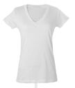 Áo phông nữ cổ tim 100% cotton , trắng size L , hồng size S , M - Ảnh 7