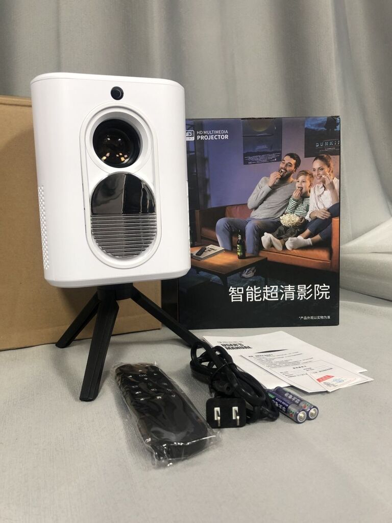 Máy chiếu HD Android R3 , kèm chân dựng , Remote , có Youtube, Fpt Play ( ko có cổng HDMI) - Ảnh 6