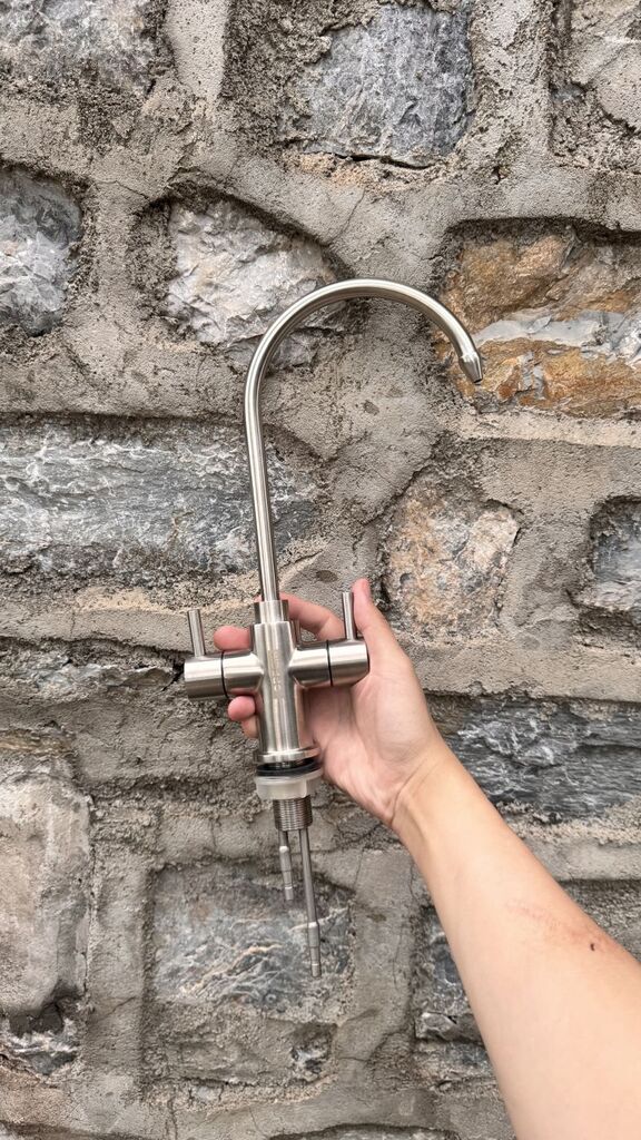 Vòi đôi dành cho Máy lọc nước , chính hãng OPPEIN , dùng được với mọi loại máy lọc nước RO