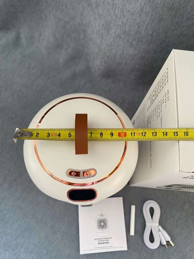 Quạt tích điện để bàn phun sương RD22 , có màn hình , xoay 90 độ, đèn ngủ - Ảnh 3