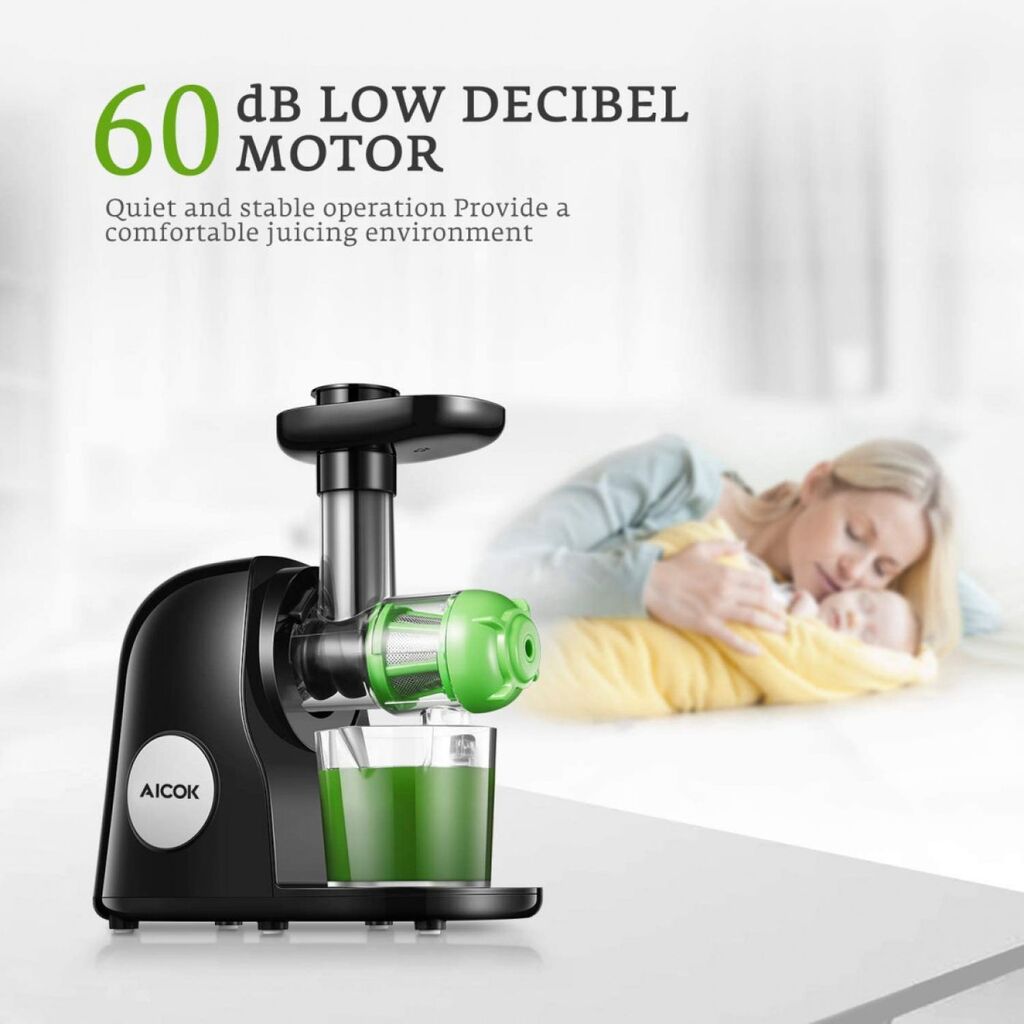 Máy Ép Chậm trục ngang Aicok AMR521 ( Đức ) , dễ vệ sinh - Ảnh 7