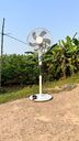 Quạt cây tích điện Solar Fan - quạt sạc , động cơ không chổi than (ko kèm panel năng lượng mặt trời  - Ảnh 8
