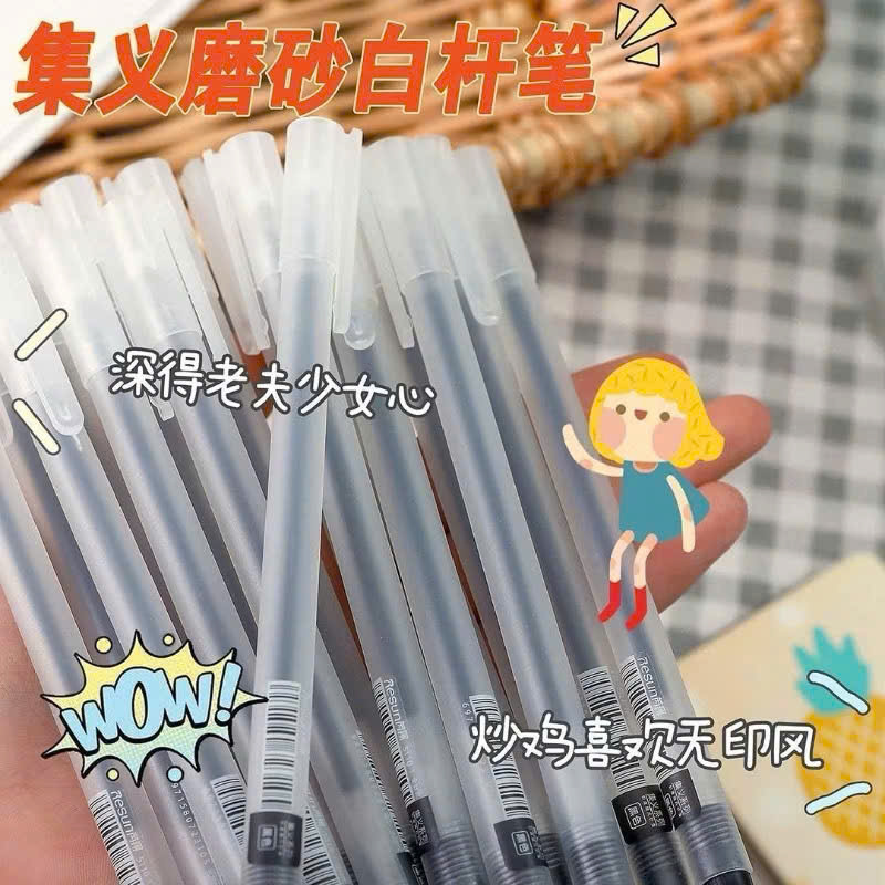 BÚT MỰC GEL NGÒI NHỎ TÚI 100C - Ảnh 5